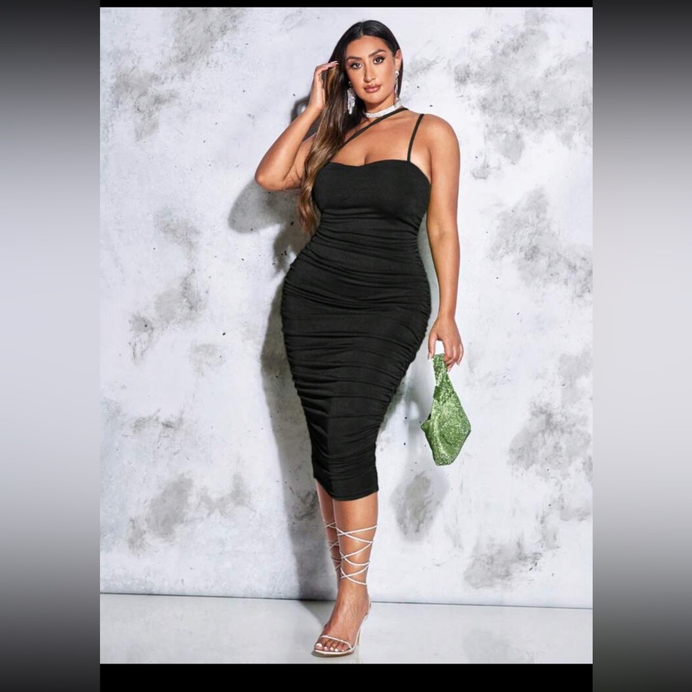 Brand New Ruched Party Dress